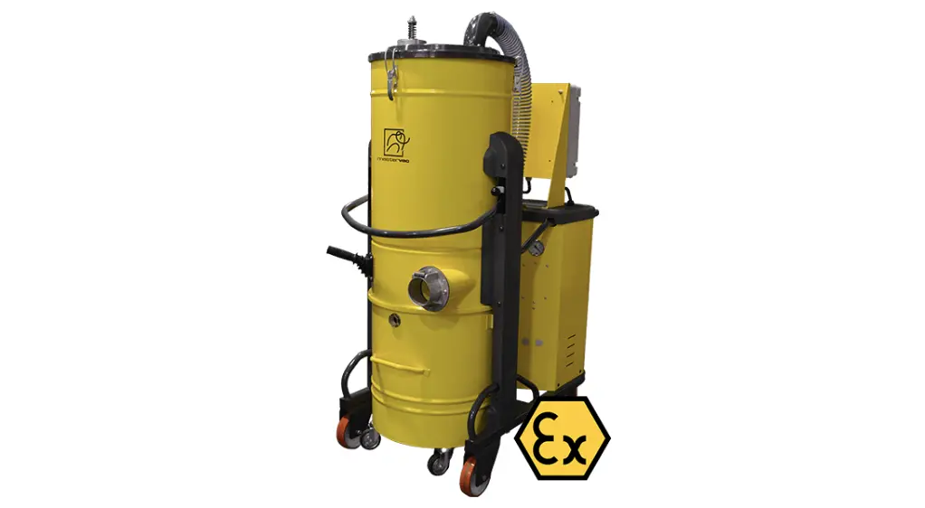 Mastervac ATEX TS HD Z22–CAT.3D | Ağır Endüstriyel Uygulamalar İçin ATEX Sertifikalı Elektrikli Süpürge