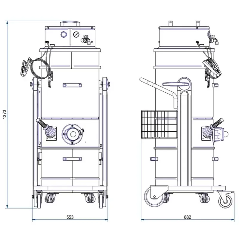 452 AIREX 7V 1/2D – ATEX Zone 21 Endüstriyel Vakum Makinesi 5 452 AIREX 7V 1/2D ürün görseli 5