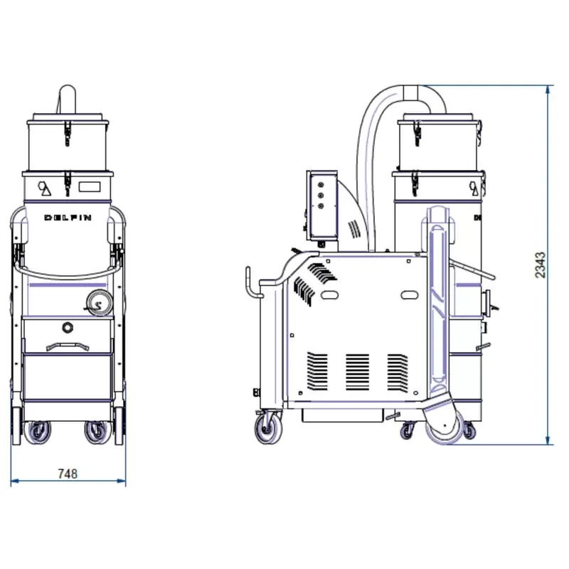 DGVL125EX1/3D – ATEX Sertifikalı Endüstriyel Vakum Makinesi 5 DGVL125EX1/3D ürün görseli 5