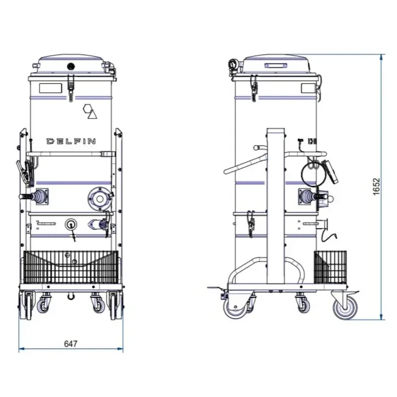 DM AIREX 1/2D-2/2G INERT 19V – ATEX Sertifikalı Pnömatik Endüstriyel Vakum Makinesi 5 DM AIREX 1/2D-2/2G INERT 19V ürün görseli 5