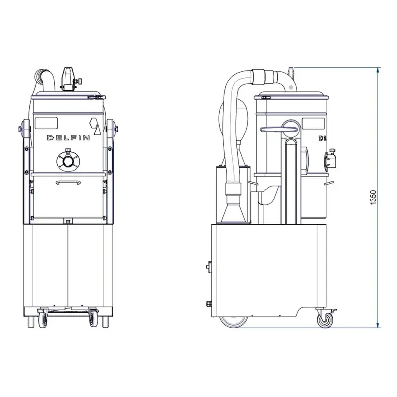 MTL 20.18 – Kompakt Üç Fazlı Endüstriyel Vakum Makinesi 5 MTL 20.18 ürün görseli 5