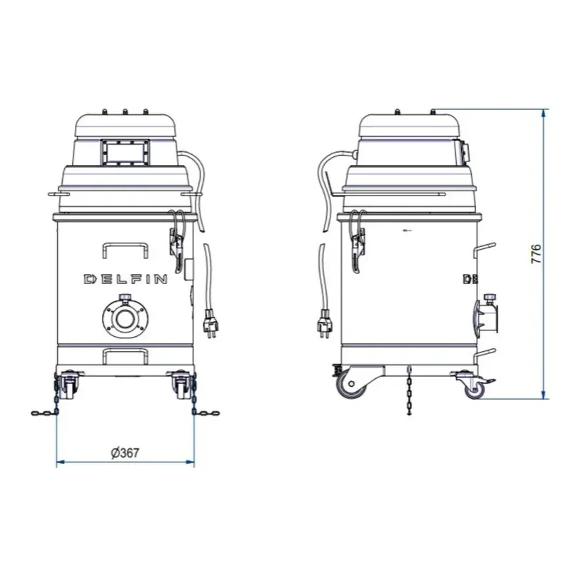 MTL301 1/3D – ATEX Sertifikalı Endüstriyel Vakum Makinesi 5 MTL301 1/3D ürün görseli 5